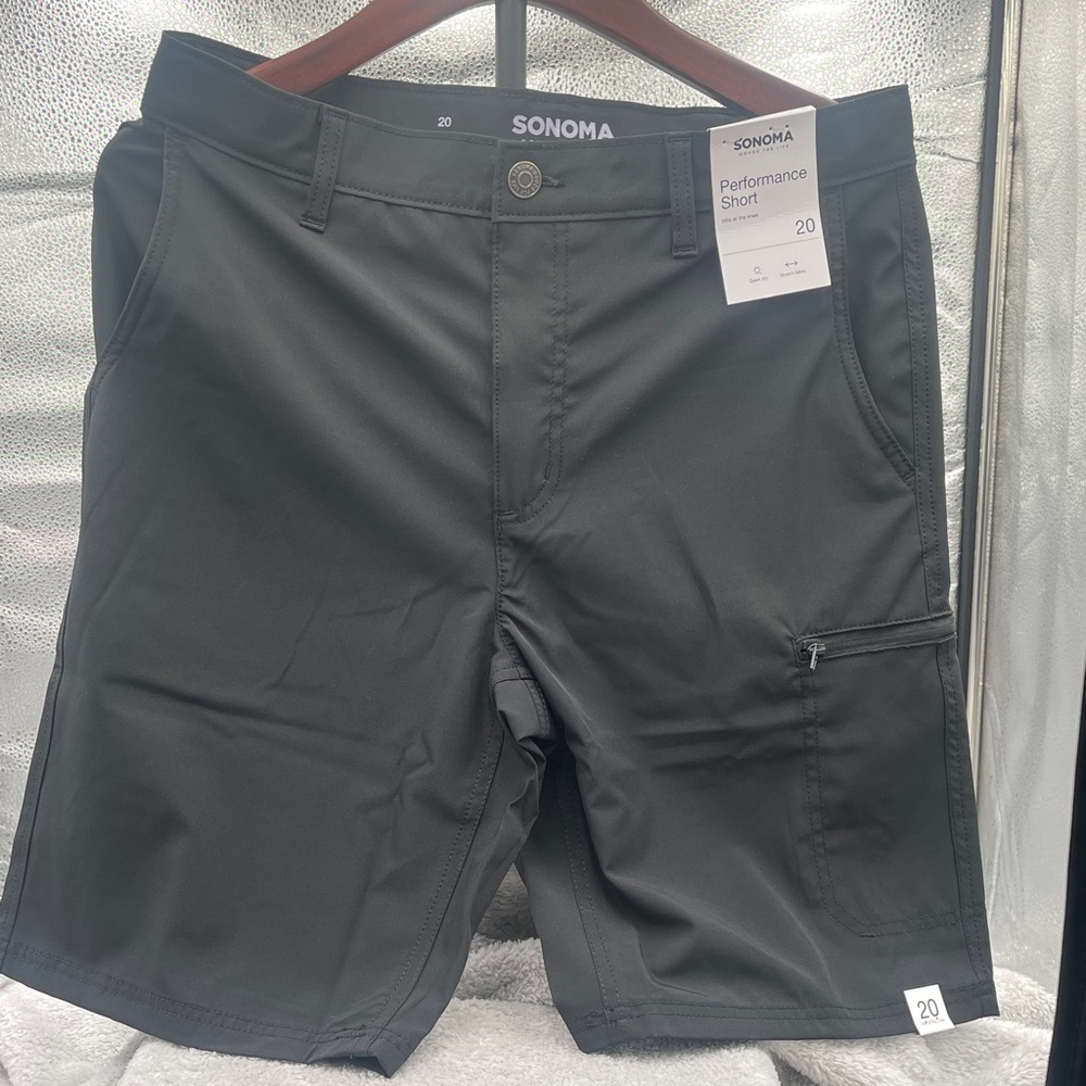 Sonoma Men's Dark Gray Athletic Shorts